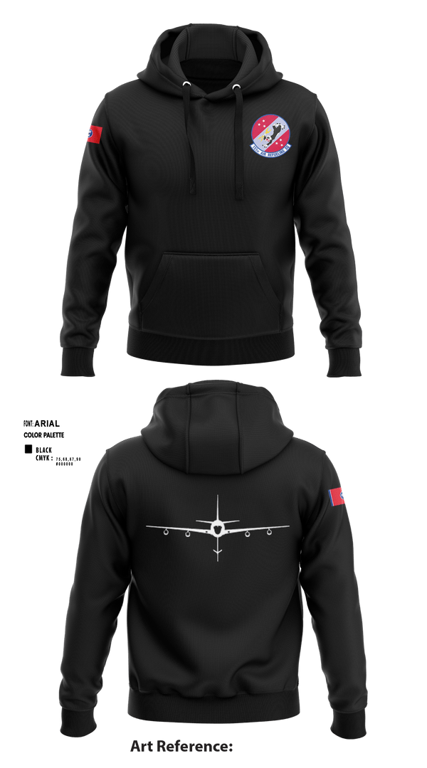 Hoodie, 151st Air Refueling Squadron, Air Force, Teamtime, Team time, sublimation, custom sports apparel, team uniforms, spirit wear, spiritwear, sports uniforms, custom shirts, team store, custom team store, fundraiser sports, apparel fundraiser