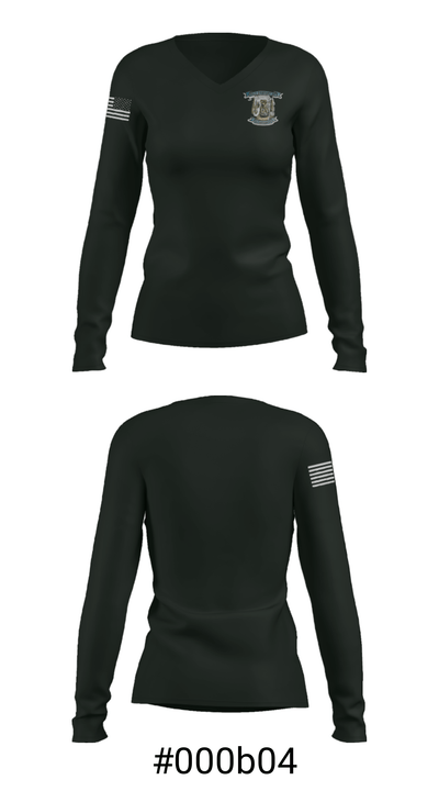 3rd battalion 5th Marines 17647737 Women's Long Sleeve V-neck Shirt - 36