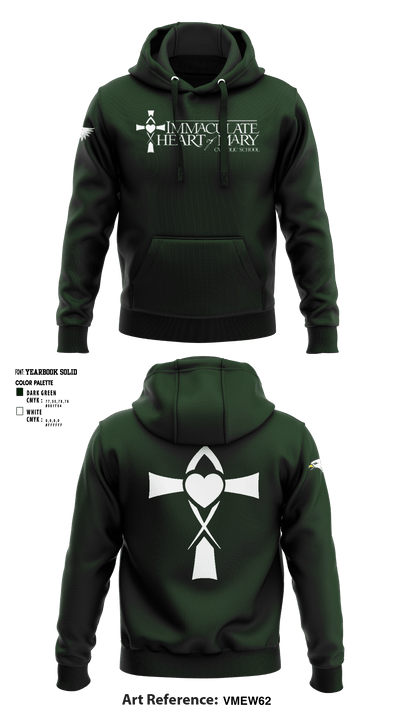 Immaculate Heart Of Mary School 37514456 Hoodie - 2