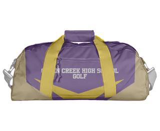 Duffle Bag, Queen Creek High School Golf, Golf, Teamtime, Team time, sublimation, custom sports apparel, team uniforms, spirit wear, spiritwear, sports uniforms, custom shirts, team store, custom team store, fundraiser sports, apparel fundraiser