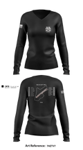 327th MCT 96493981 Women's Long Sleeve V-neck Shirt - 6