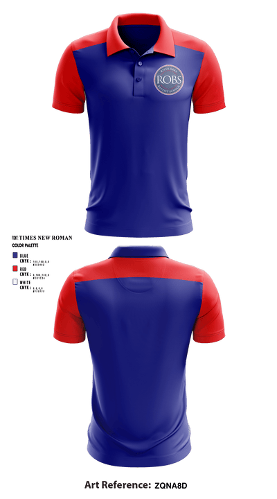 River Oaks Baptist School 46790236 Short Sleeve Performance Polo - 1