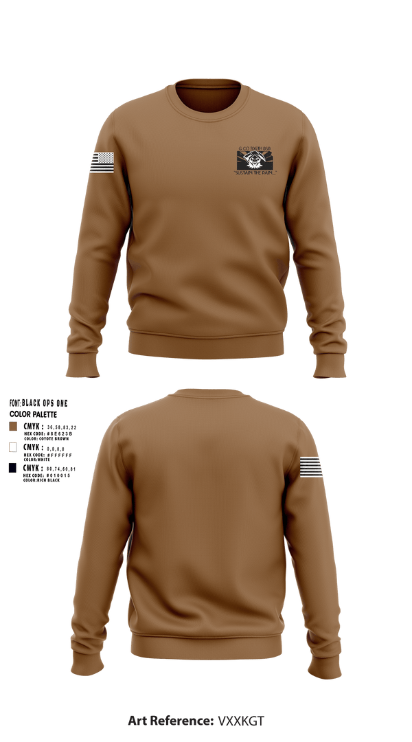Crew Neck Sweatshirt, , Army, Teamtime, Team time, sublimation, custom sports apparel, team uniforms, spirit wear, spiritwear, sports uniforms, custom shirts, team store, custom team store, fundraiser sports, apparel fundraiser