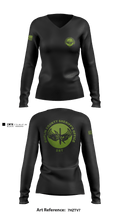 Duplin County Special Response Team 55157030 Women's Long Sleeve V-neck Shirt - 1