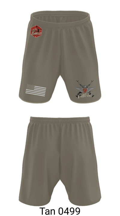 A Co. 2-211th GSAB 21328090 Athletic Shorts With Pockets - 29