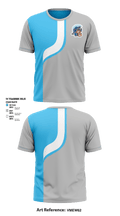 Widefield High School Swimming 46606735 Short Sleeve Performance Shirt - 1