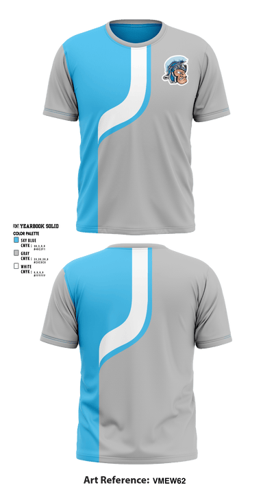 Widefield High School Swimming 46606735 Short Sleeve Performance Shirt - 1