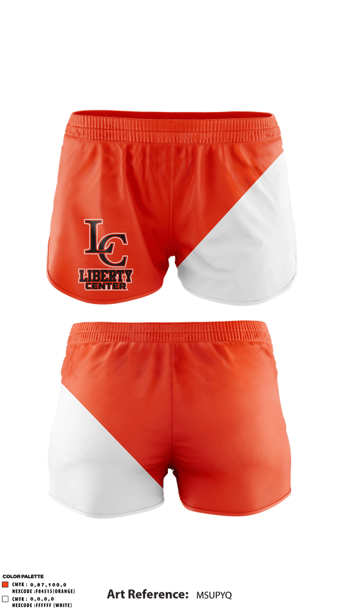 Track Shorts, Liberty Center Middle School, Spirit Store, Teamtime, Team time, sublimation, custom sports apparel, team uniforms, spirit wear, spiritwear, sports uniforms, custom shirts, team store, custom team store, fundraiser sports, apparel fundraiser