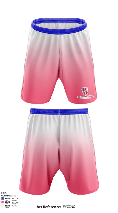Give’em Hell Outfitters 6404809 Athletic Shorts With Pockets - 1