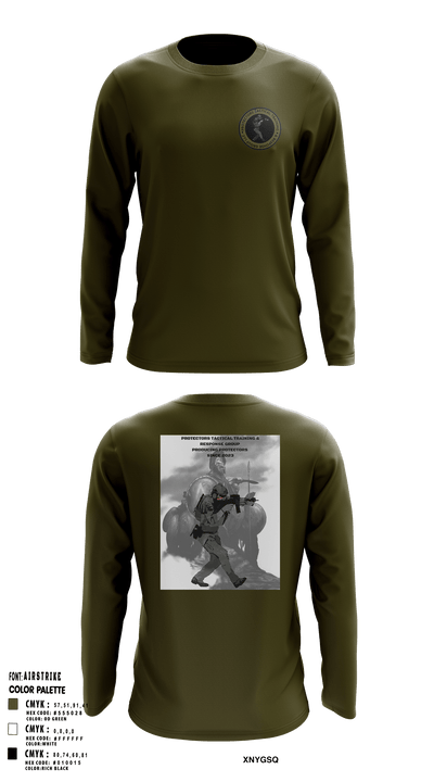 Protectors Tactical Training & Response Group LLC 60785788 Long Sleeve Performance Shirt - 2