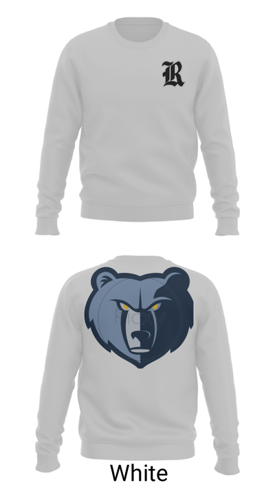 Riverbank High School 34077007 Crew Neck Sweatshirt - 9