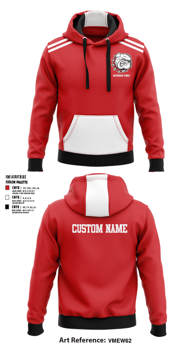 Mcpherson College 33503570 Hoodie - 10