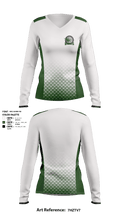 Sarasota Suncoast Academy 29121849 Women's Long Sleeve V-neck Shirt - 1
