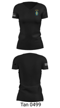 112th SIGDET 5424281 Women's Short Sleeve V-neck Shirt - 23