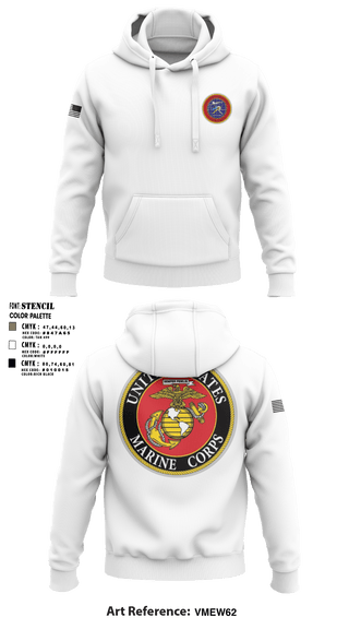 Hoodie, , Marines, Teamtime, Team time, sublimation, custom sports apparel, team uniforms, spirit wear, spiritwear, sports uniforms, custom shirts, team store, custom team store, fundraiser sports, apparel fundraiser