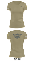 22 Halos 54349080 Women's Short Sleeve V-neck Shirt - 24
