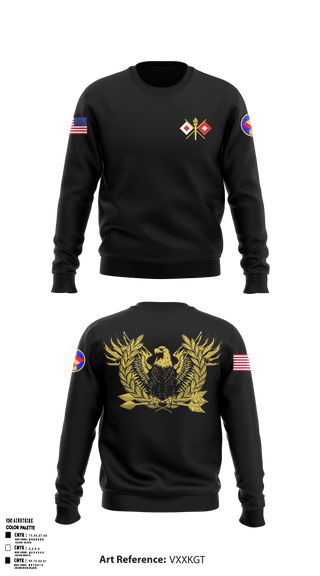 Crew Neck Sweatshirt, , National Guard, Teamtime, Team time, sublimation, custom sports apparel, team uniforms, spirit wear, spiritwear, sports uniforms, custom shirts, team store, custom team store, fundraiser sports, apparel fundraiser