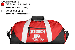 Duffle Bag, William Henry Harrison High School Cheer, Cheer, Teamtime, Team time, sublimation, custom sports apparel, team uniforms, spirit wear, spiritwear, sports uniforms, custom shirts, team store, custom team store, fundraiser sports, apparel fundraiser