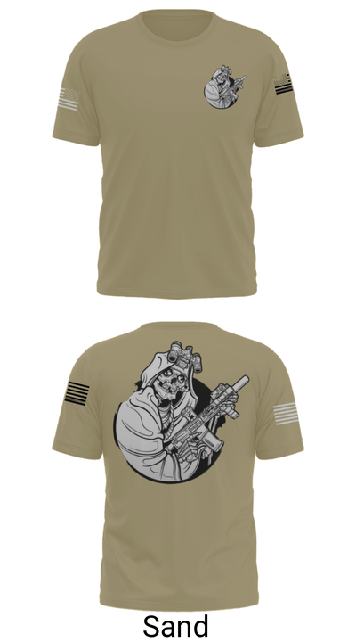 B co, 541st DSSB 85090583 Short Sleeve Performance Shirt - 36
