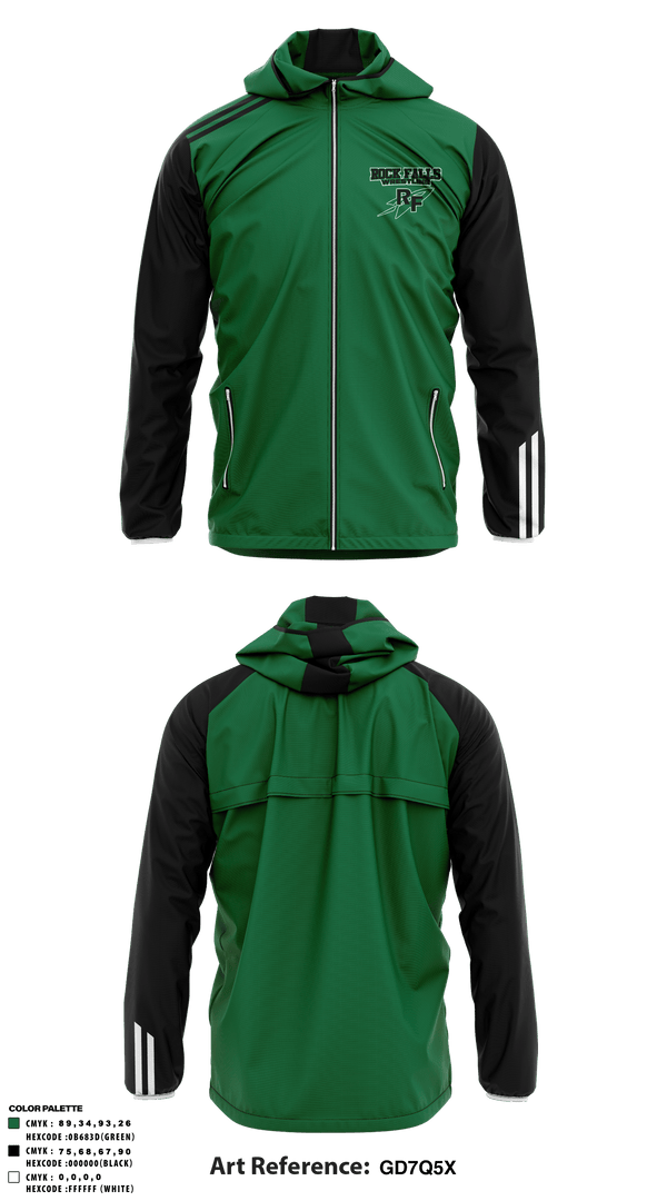 Windbreaker, Rock Falls High School Wrestling, Wrestling, Teamtime, Team time, sublimation, custom sports apparel, team uniforms, spirit wear, spiritwear, sports uniforms, custom shirts, team store, custom team store, fundraiser sports, apparel fundraiser