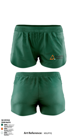 Women's Shorts, Crossfit ComebackCrossfit Comeback, , Teamtime, Team time, sublimation, custom sports apparel, team uniforms, spirit wear, spiritwear, sports uniforms, custom shirts, team store, custom team store, fundraiser sports, apparel fundraiser