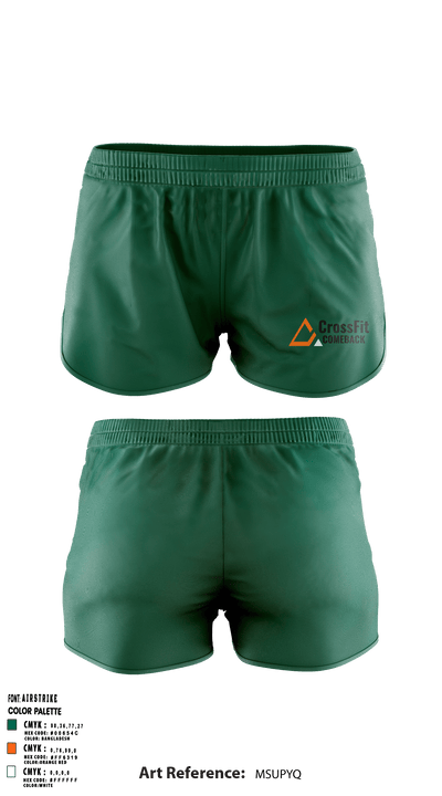 Crossfit ComebackCrossfit Comeback 28703424 Women's Shorts - 1