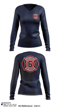Gallatin Volunteer Fire Department 56059677 Women's Long Sleeve V-neck Shirt - 8