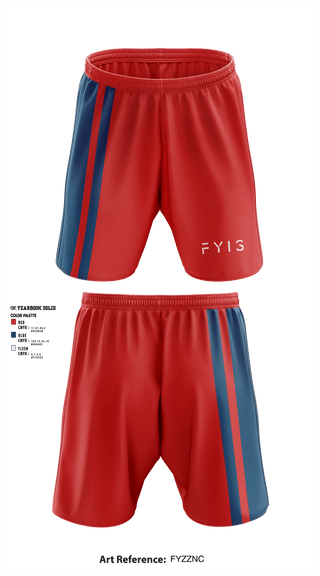Athletic Shorts With Pockets, FYIS Clothing, , Teamtime, Team time, sublimation, custom sports apparel, team uniforms, spirit wear, spiritwear, sports uniforms, custom shirts, team store, custom team store, fundraiser sports, apparel fundraiser