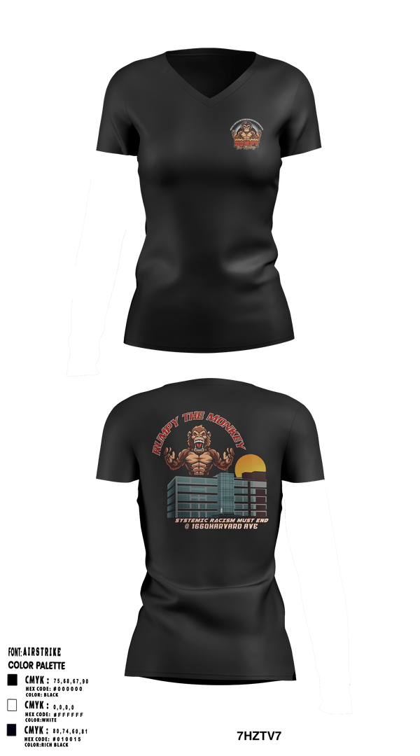 Women's Short Sleeve Vneck Shirt, Rumpythemonkey, , Teamtime, Team time, sublimation, custom sports apparel, team uniforms, spirit wear, spiritwear, sports uniforms, custom shirts, team store, custom team store, fundraiser sports, apparel fundraiser