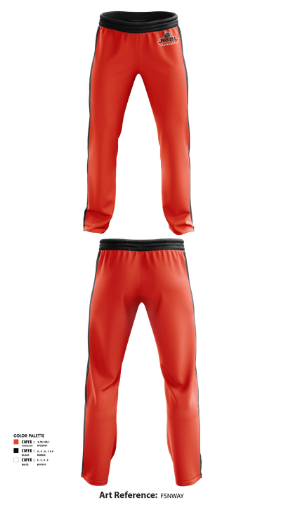 Radcliff Youth Basketball League 4609047 Sweatpants - 1