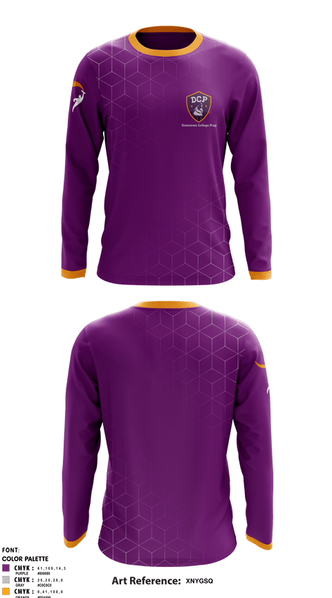 Long Sleeve Performance Shirt, Downtown College Prep - Alum Rock Middle School, Spirit Store, Teamtime, Team time, sublimation, custom sports apparel, team uniforms, spirit wear, spiritwear, sports uniforms, custom shirts, team store, custom team store, fundraiser sports, apparel fundraiser