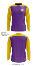 Bret Harte Little League 19463290 Long Sleeve Performance Shirt - 1