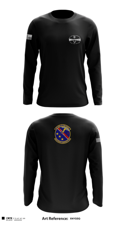 Westover Composite Squadron 58741877 Long Sleeve Performance Shirt - 4