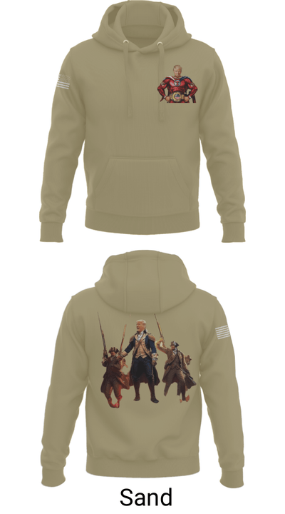 6th BEB Elk Forward  Support Company 17164006 Hoodie - 47