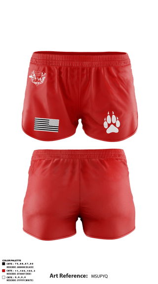 Ranger Panties, , Army, Teamtime, Team time, sublimation, custom sports apparel, team uniforms, spirit wear, spiritwear, sports uniforms, custom shirts, team store, custom team store, fundraiser sports, apparel fundraiser