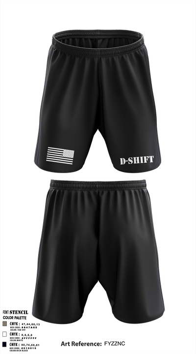 D-Shift 57803589 Athletic Shorts With Pockets - 3