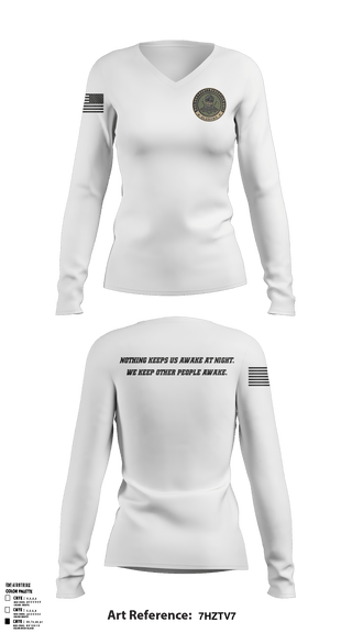 Women's Long Sleeve Vneck Shirt, , Police, Teamtime, Team time, sublimation, custom sports apparel, team uniforms, spirit wear, spiritwear, sports uniforms, custom shirts, team store, custom team store, fundraiser sports, apparel fundraiser