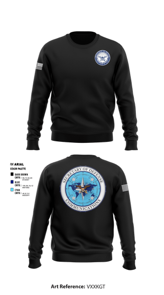Crew Neck Sweatshirt, , Air Force, Teamtime, Team time, sublimation, custom sports apparel, team uniforms, spirit wear, spiritwear, sports uniforms, custom shirts, team store, custom team store, fundraiser sports, apparel fundraiser
