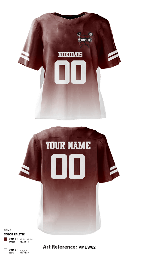 Mens Lacrosse Jersey, Nokomis Regional High School Lacrosse, Women's Lacrosse, Teamtime, Team time, sublimation, custom sports apparel, team uniforms, spirit wear, spiritwear, sports uniforms, custom shirts, team store, custom team store, fundraiser sports, apparel fundraiser