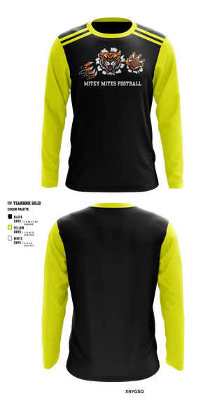 Long Sleeve Performance Shirt, Mitey Mites, Football, Teamtime, Team time, sublimation, custom sports apparel, team uniforms, spirit wear, spiritwear, sports uniforms, custom shirts, team store, custom team store, fundraiser sports, apparel fundraiser
