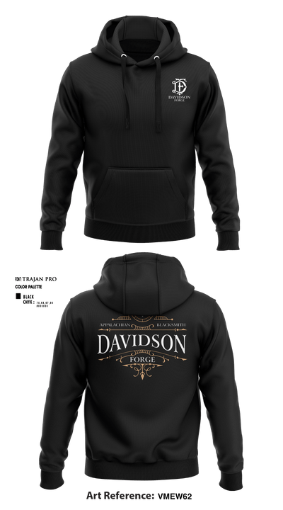 Davidson Forge 39779422 Hoodie - 1