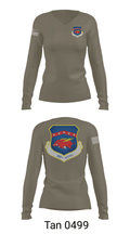 188th wing air national guard 12455702 Women's Long Sleeve V-neck Shirt - 40