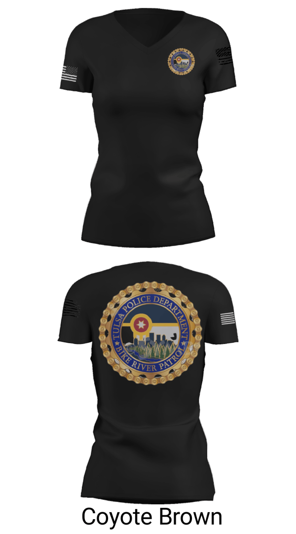 Women's Short Sleeve Vneck Shirt, , Police, Teamtime, Team time, sublimation, custom sports apparel, team uniforms, spirit wear, spiritwear, sports uniforms, custom shirts, team store, custom team store, fundraiser sports, apparel fundraiser
