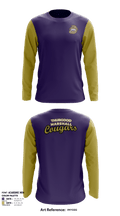 Thurgood Marshall Cougars 55280380 Long Sleeve Shooting Shirt - 2