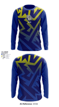Dove Creek High School Wrestling 23009999 Long Sleeve Rash Guard Shirt - 1