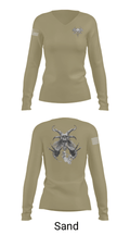 Dco 1-173rd 60146136 Women's Long Sleeve V-neck Shirt - 41