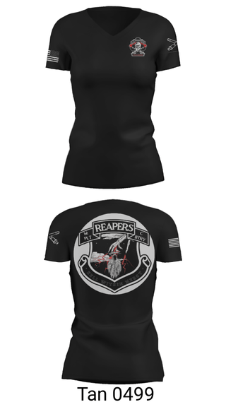 Women's Short Sleeve Vneck Shirt, , Army, Teamtime, Team time, sublimation, custom sports apparel, team uniforms, spirit wear, spiritwear, sports uniforms, custom shirts, team store, custom team store, fundraiser sports, apparel fundraiser