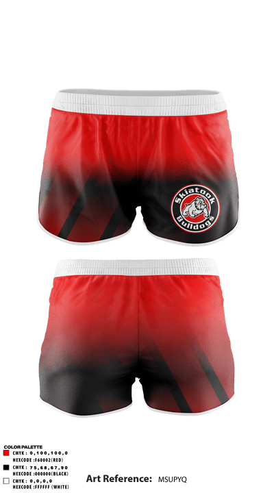 Skiatook High School Soccer 23951400 Track Shorts - 1