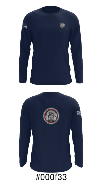 502 Widowmakers 29615097 Long Sleeve Performance Shirt - 13