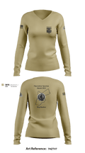 327th MCT 96493981 Women's Long Sleeve V-neck Shirt - 2